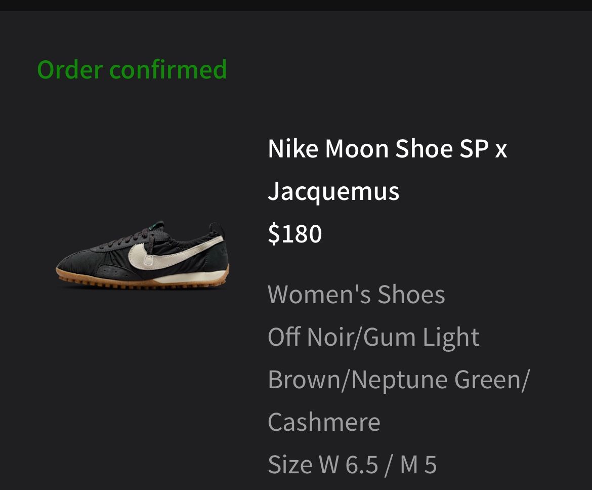 Nike x Jacquemus Size 6.5W