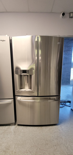 LG French Door Fridge – Stainless, Ice & Water, Clean