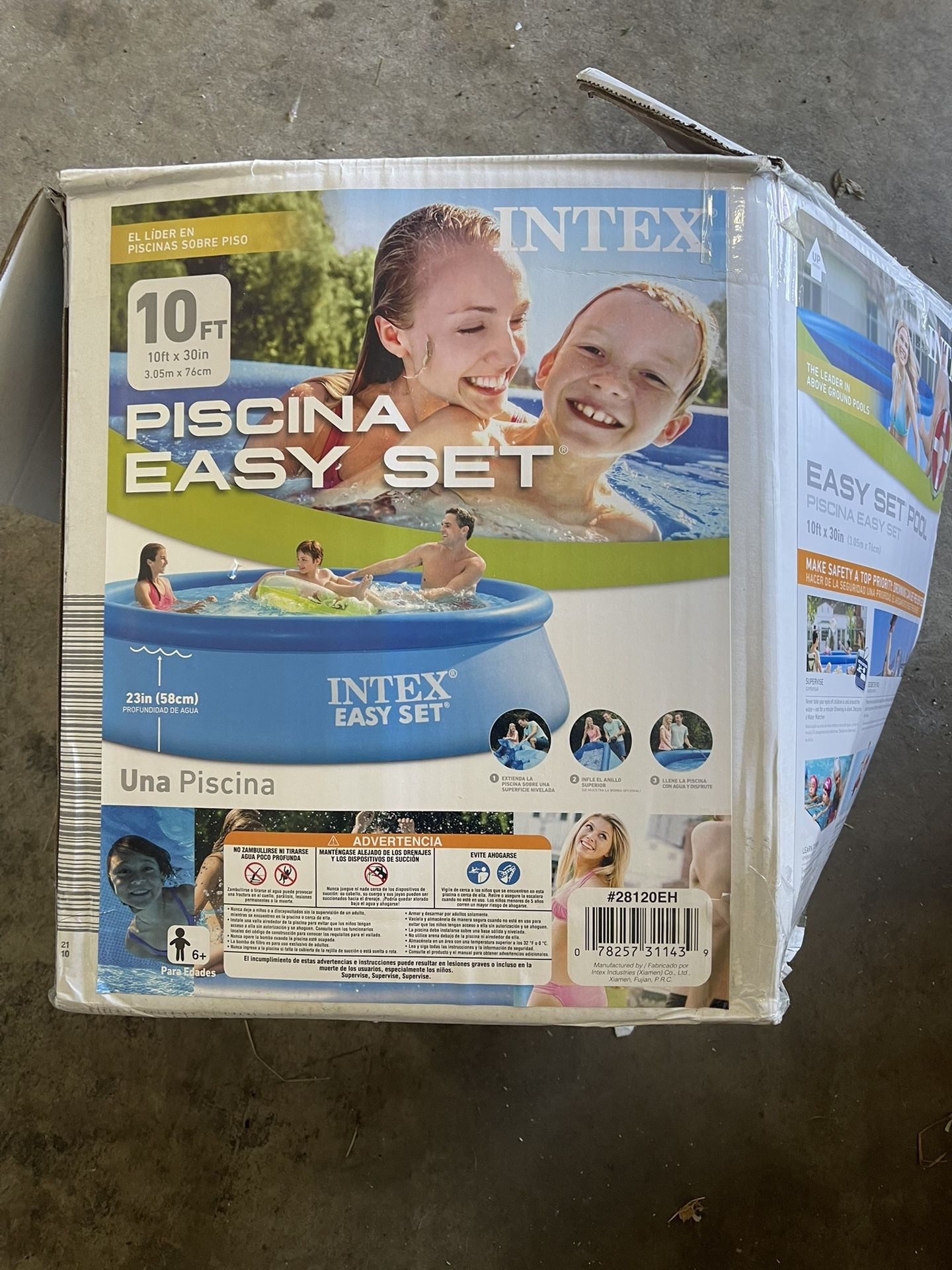 Pool Intex 10ft With Filter Kit