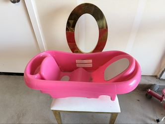 Infant & Toddler Baby Bathtub — Pink