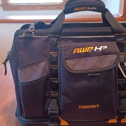 AWP- HP Sturdy Tool Bag With Built-in Knee Pad