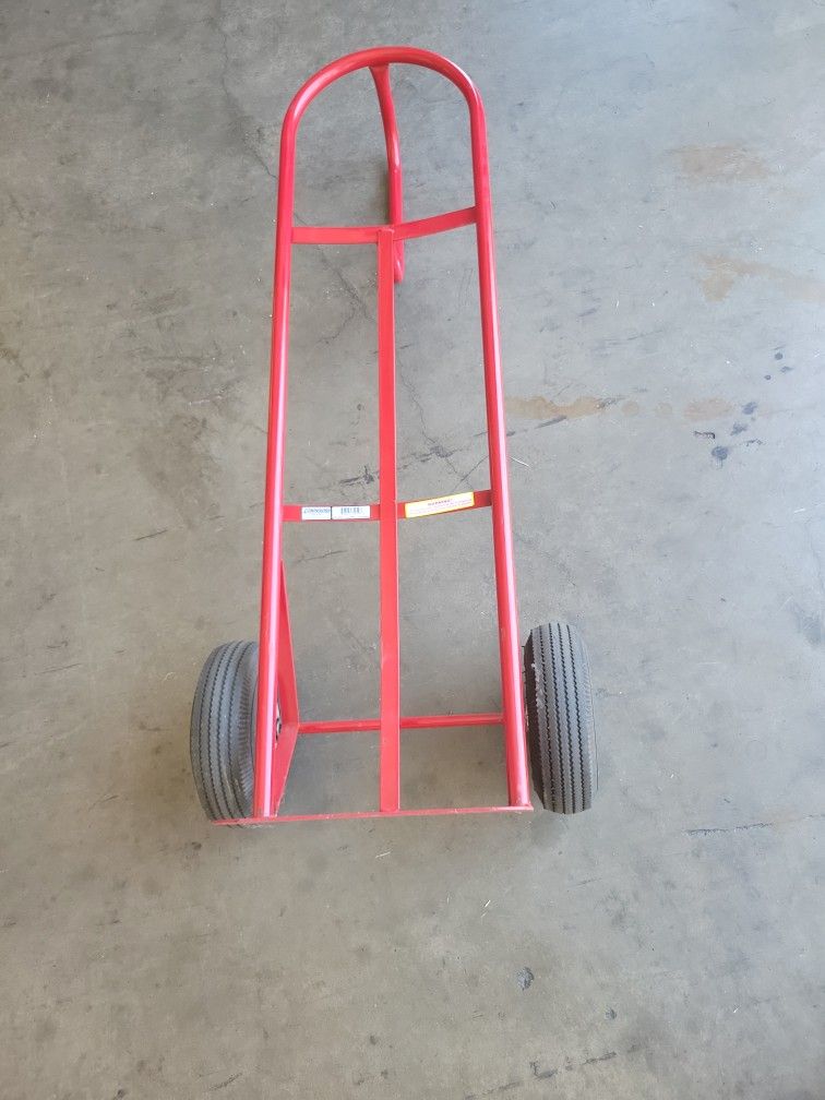 Milwaukee 800-lb Capacity 2-Wheel Red Steel Heavy Duty Hand Truck