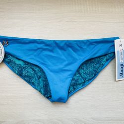 New Blue Reversible Bikini Bottom / Maaji / Size M
