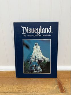 Disneyland: The First Quarter Century Hardcover Coffee Table Book