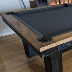 Pool Table 8 Foot Billiard Tables ( Available Dining Top If Needed Extra ) 