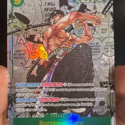 Roronoa Zoro Manga Rare OP06-118 Wings Of The Captain for Sale in Stanton,  CA - OfferUp