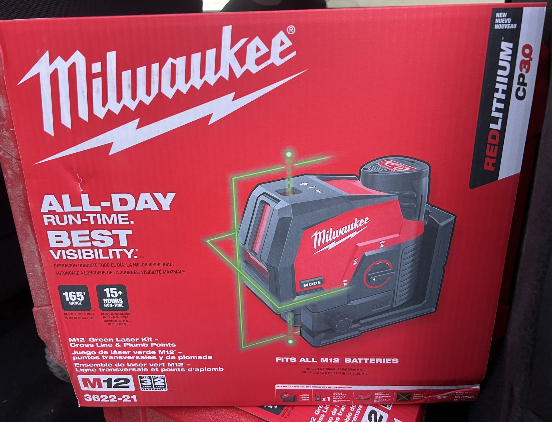 Milwaukee M12. 3622-21
