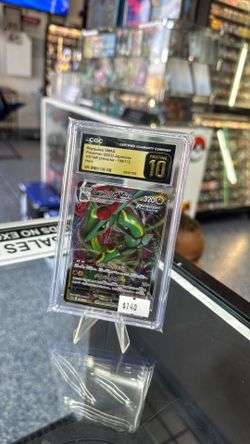 Rayquaza VMAX 108 Japanese • CGC 10 • TRADE INS WELCOME