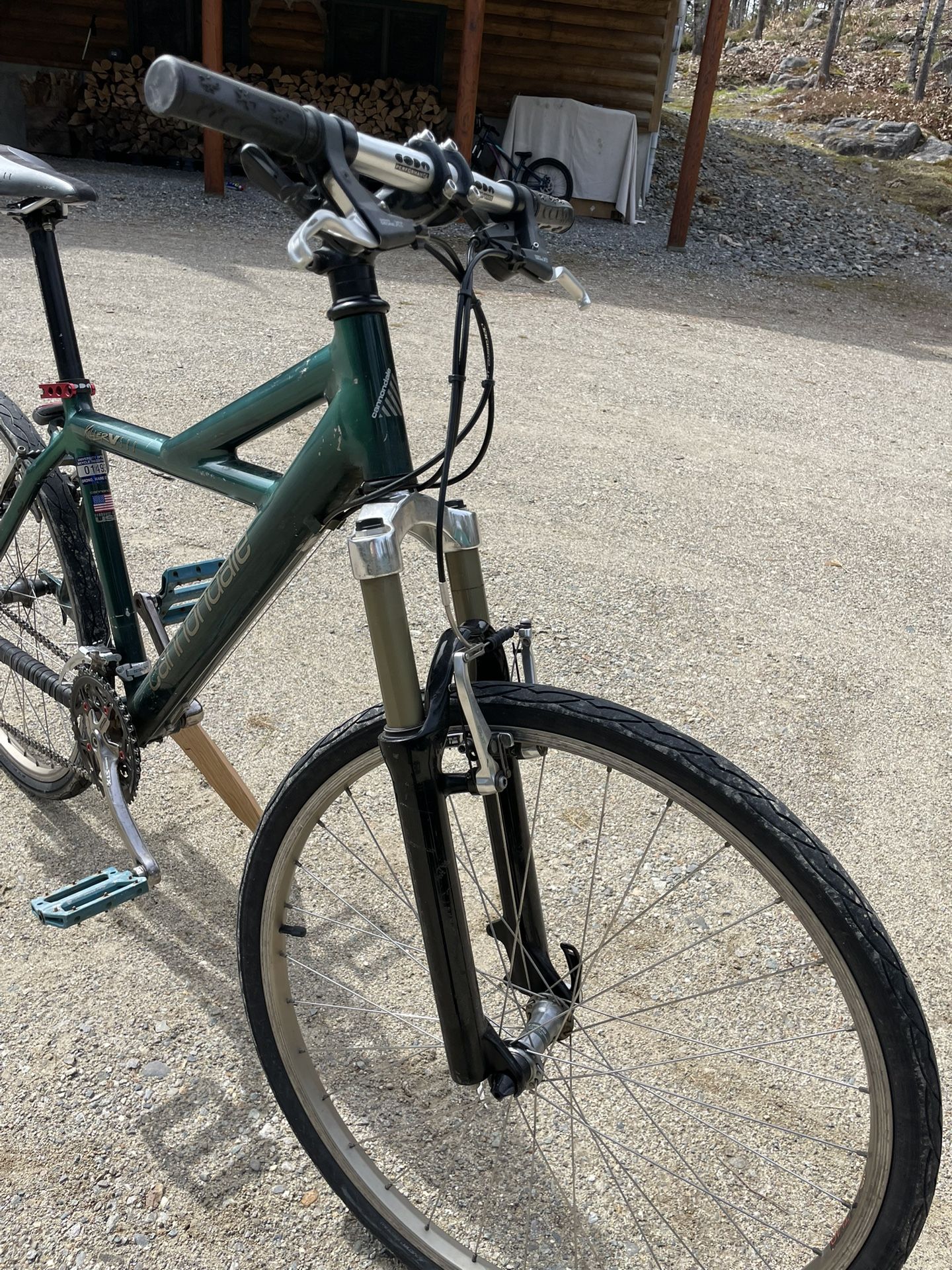 cannondale vintage usa made killer v 500 small frame mtb bike