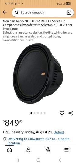 Memphis audio Mojo comp series