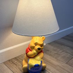 Vintage ceramic “Winnie the Pooh” lamp 