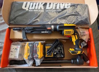 2500 RPM Quik Drive Cordless PRO300S Decking System W/ DeWalt Screwdriver Motor