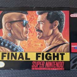 SNES Final Fight CiB