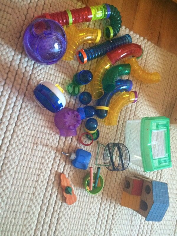 Hamster cage additions and add-ons