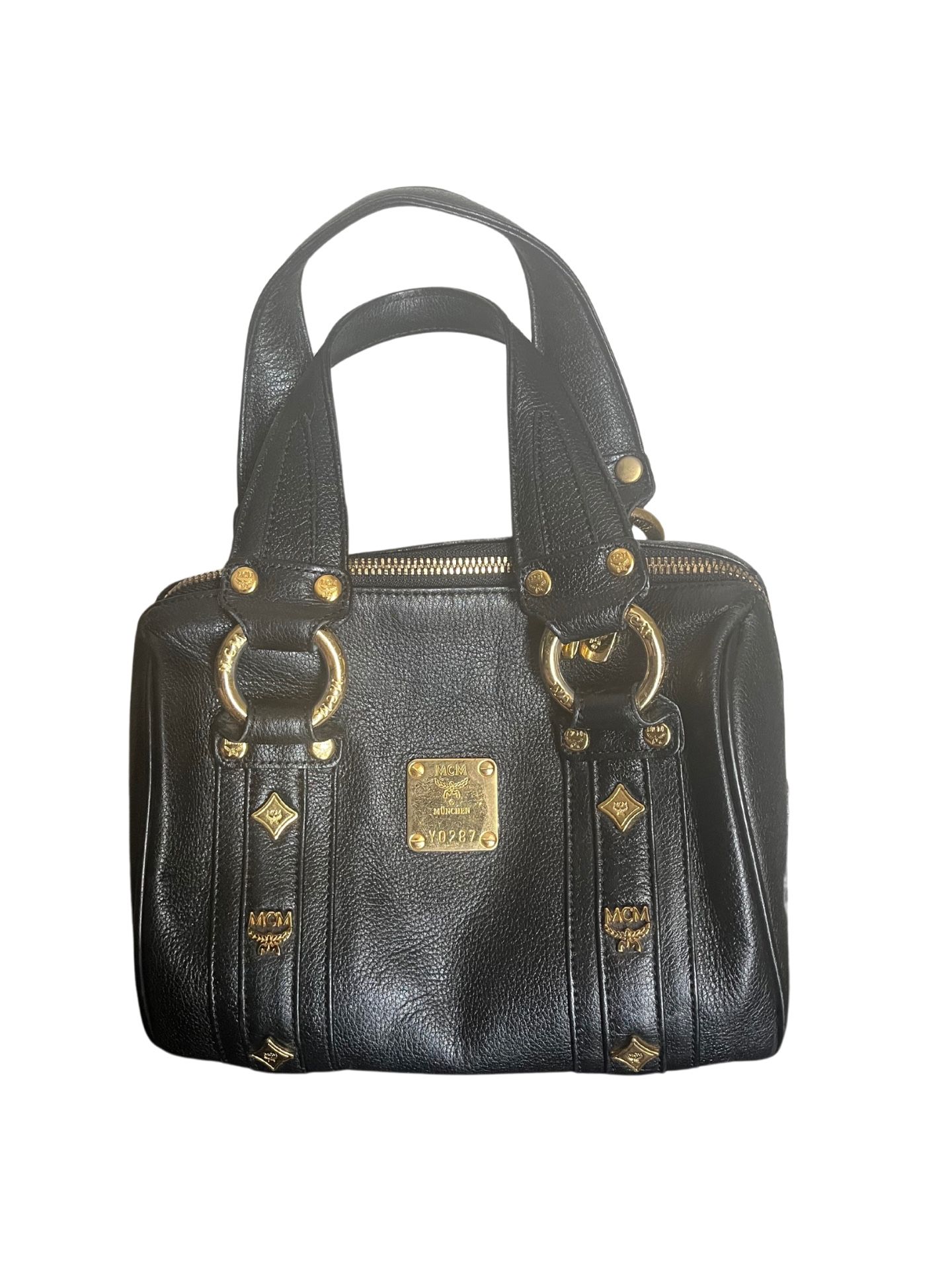MCM Mini Boston Bag