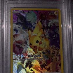 Subquential Psa 9- Pikachu, Sleepy Mew, Charmander