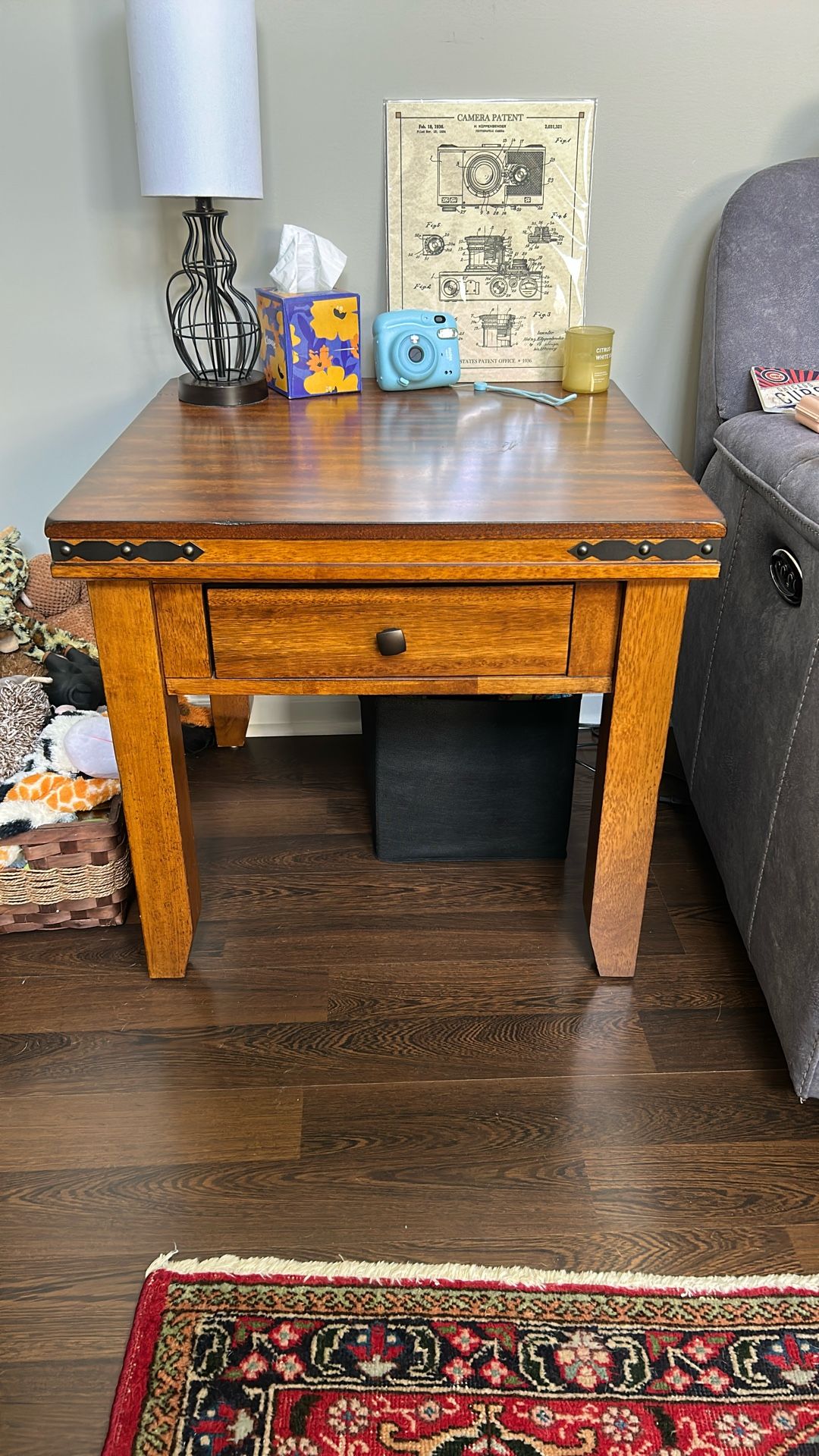 2 Wooden End Tables/Side Tables