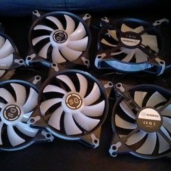 6 Rgb Pc Fans Like New #cheap #pc #steam #games #4k #smart #Xbox #Playstation #TV #pc