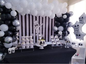 DJ Marshmello Balloon Garland And Banner