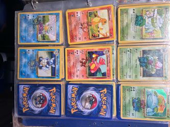 Pokémon cards 1999 base set