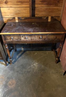 Antique make up dresser