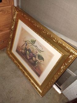 Picture Frame vineyard decoration