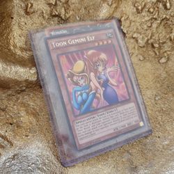 YUGIOH TEEN GEMINI ELF CARD 1st EDITION