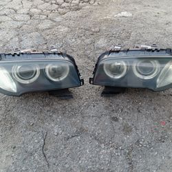 2006-2010 Bmw X3 Headlights Xenon Hid Complete With All The Accessories And Lights Bulbs OEM. 