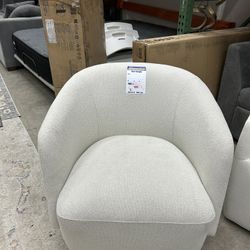 Swivel Barrel Chair