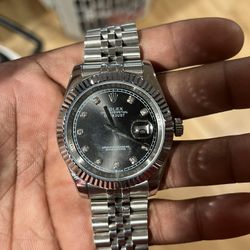 Silver Oyster Datajust