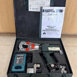 GREENLEE GATOR PLUS EK06FT BATTERY POWERED, HIGH SPEED CRIMPING TOOL