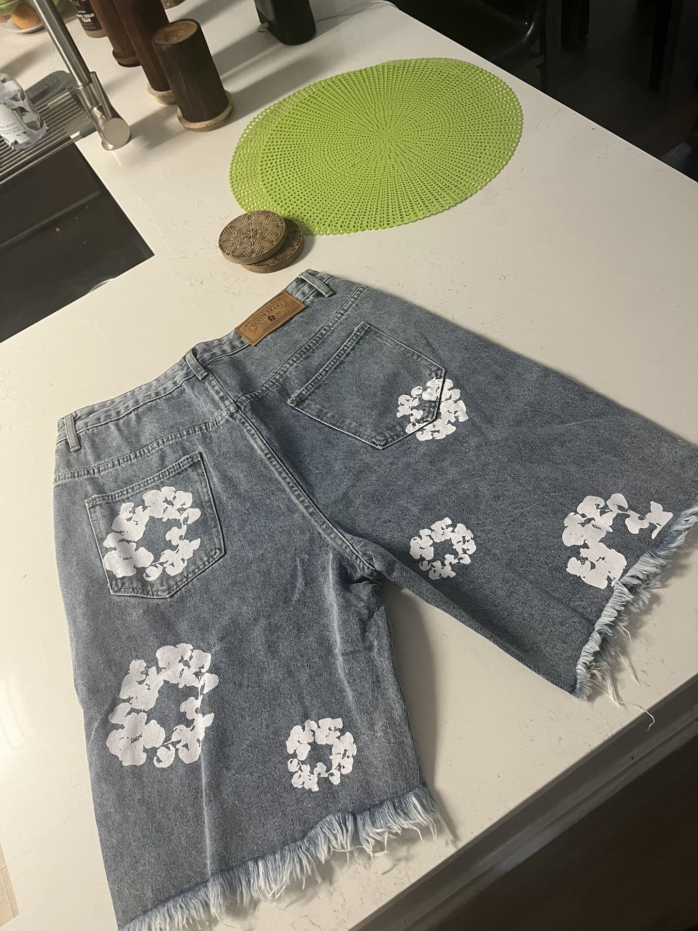 Denim Tears x Levi's The Cotton Wreath Jean Short