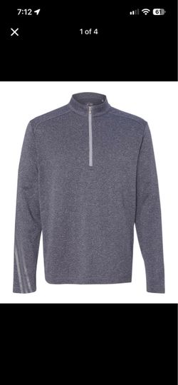 Adidas Golf Heather 1⁄4 Zip Jacket A274 Men’s Small – BRAND NEW