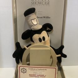 Mickey Mouse Steamboat Willie w/COA