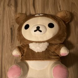 Always with Rilakkuma: Korilakkuma As Chairoikoguma Plush (San-X)