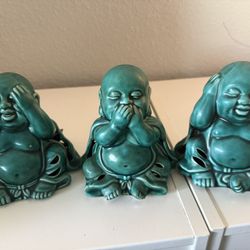 Green Mini Statues