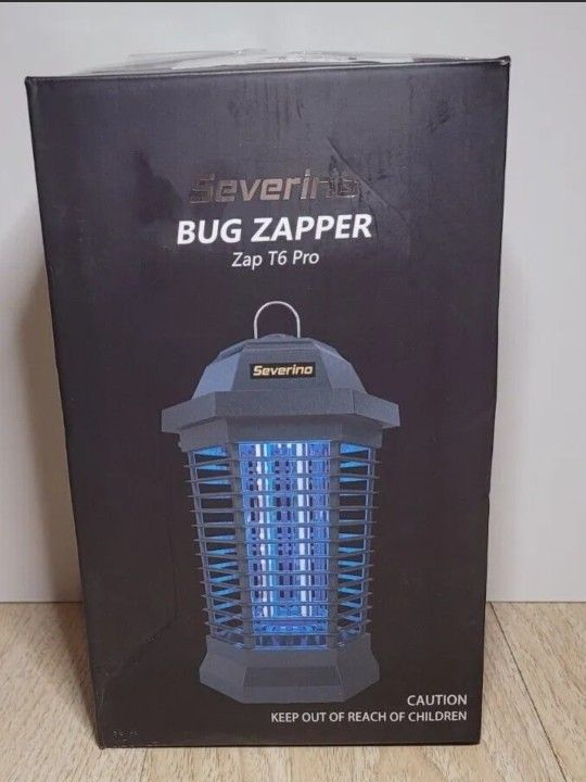 Severino Bug Zapper Zap T6 Pro Lamp Outdoor Mosquito Flies Bug Electric New