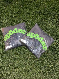 Slate Grey Sp5der Hoodie