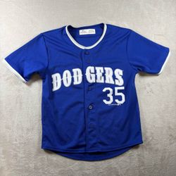 Y2K Los Angeles Dodgers Kids M 8/10 Cody Bellinger Baseball Sports MLB Jersey#7A