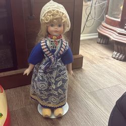 Vintage Dutch Doll