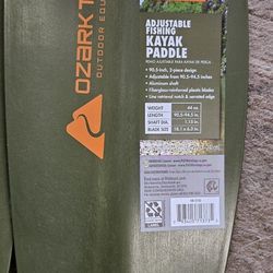 Ozark Trail Adjustable Fishing Kayak Paddle - Brand New, Never Used