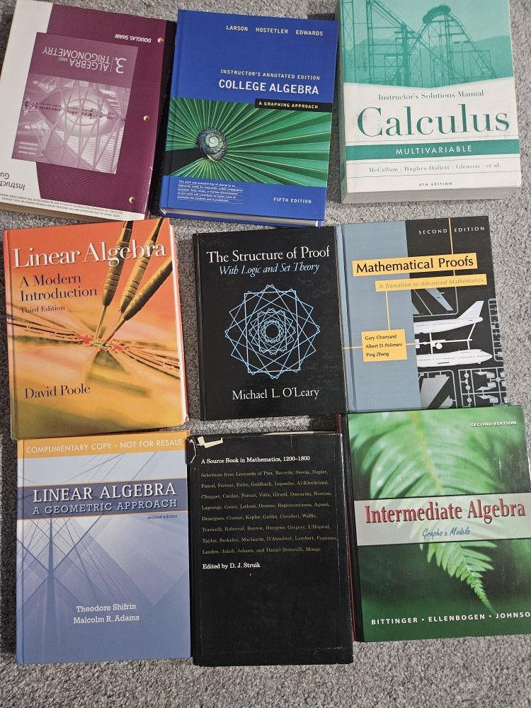 Lot Of 9 Books