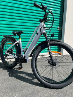 NEW - 1300 Watt STEP THRU Electric  Trail/Cruiser E-bike/27.5x30 Hybrid Off/On Road