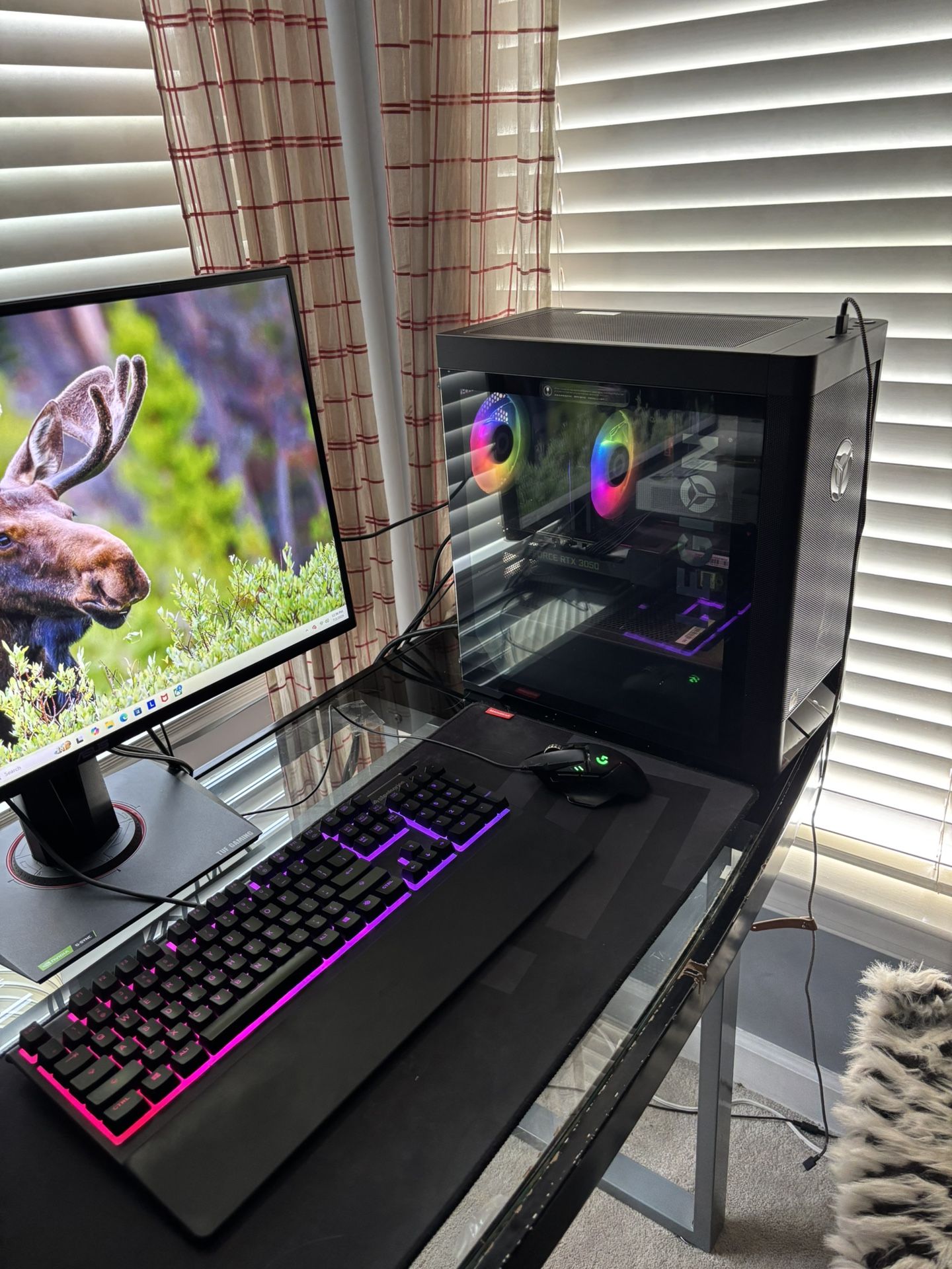 Gaming PC Full Set Up.