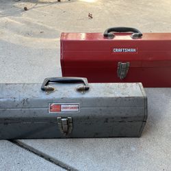 Vintage Craftsman Tombstone Tool Boxes