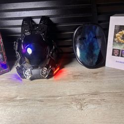 Marikito Led Cyber Mask & Depointer Led Mask 