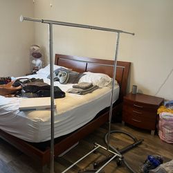 Chrome Clothing Rack With Extenders 