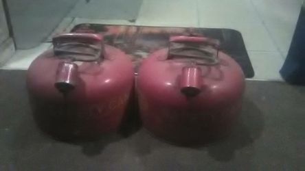 2 Eagle Gas Cans