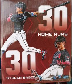 CORBIN CARROLL 30/30 CLUB MYSTERY BOBBLEHEAD
