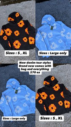 Denim tear hoodie